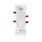 Leviton Leviton Decora Edge 15 amps 3-Way Rocker Switch White 1 pk E5603-0SW - alternate 5